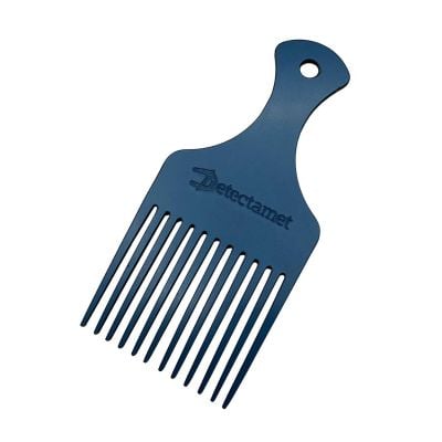 Metal Detectable Afro Comb