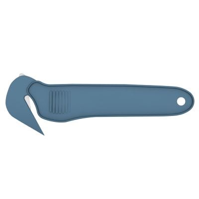 Couteaux de sécurité détectables par détecteur de métaux avec lame intégrée et coupe-ruban (SK127)