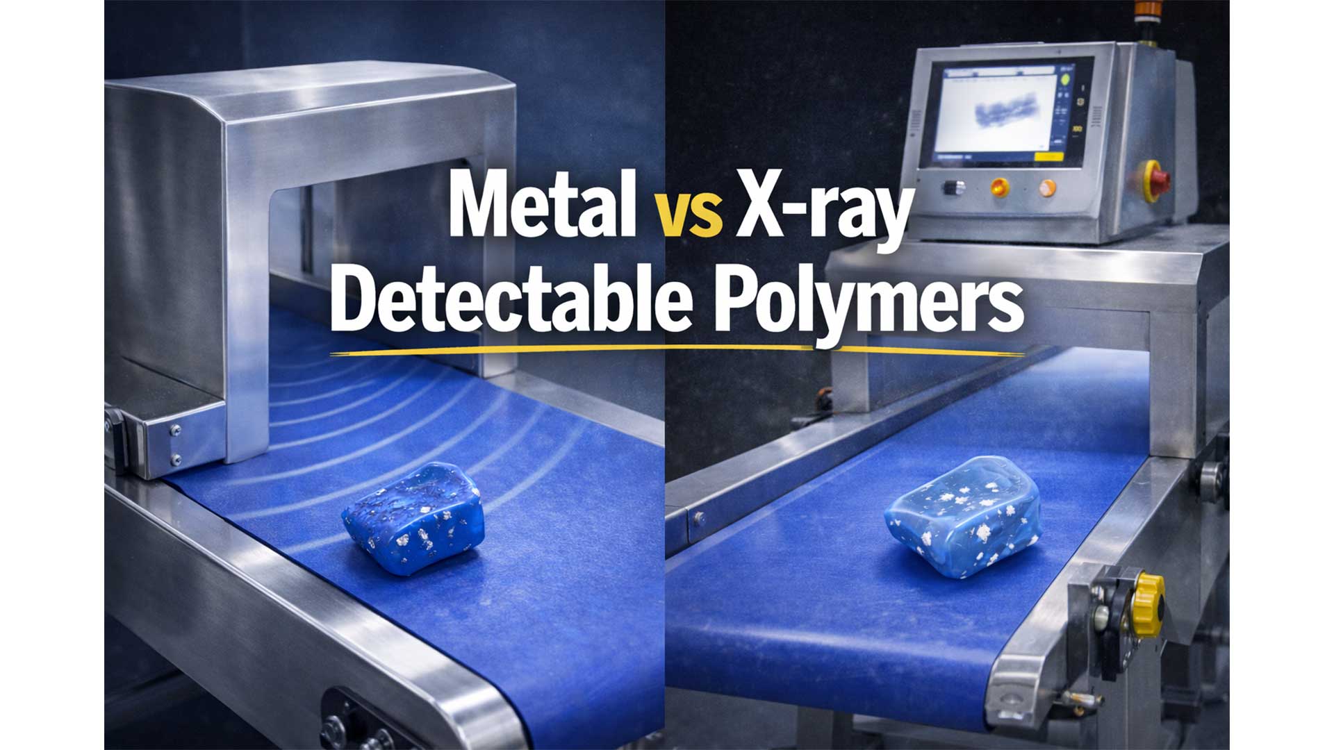 Polymères détectables par métal ou par rayons X : un guide pratique pour les équipes d’assurance qualité